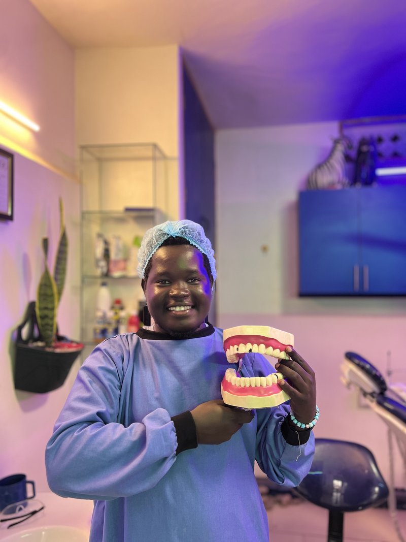The Dental Man (Geofrey) — founder of Piwan Dental Gulu and Pii Wan Medical Centre, Northern Uganda